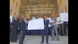 وقفة احتجاجية للمحامين