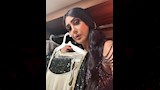 غادة عبدالرازق من كواليس تصوير عمل فني جديد 