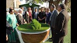 وزير زراعة مدغشقر يزور المتحف الزراعي ومعرض زهور الربيع