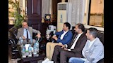 محافظ الأقصر يستقبل الفنان سامح حسين  (2)
