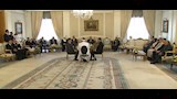 الرئيس السيسي يستجيب لدعوة ابنة شهيد شرطة ويحضر عقد قرانها (3)