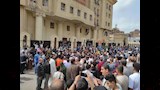 حشود غفيرة وهتافات أمام محكمة الجنايات بالبحيرة (3)