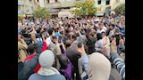 حشود غفيرة وهتافات أمام محكمة الجنايات بالبحيرة (10)