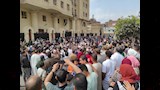 حشود غفيرة وهتافات أمام محكمة الجنايات بالبحيرة (1