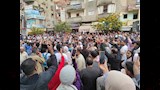 حشود غفيرة وهتافات أمام محكمة الجنايات بالبحيرة (17)
