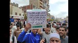 حشود غفيرة وهتافات أمام محكمة الجنايات بالبحيرة (19)