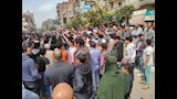 حشود غفيرة وهتافات أمام محكمة الجنايات بالبحيرة (6)