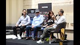 محمود حميدة وبشرى في ندوة رقمنة التراث (3)