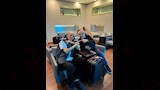مارسيل كولر وسمير عدلي قبل مغادرة السويسري للقاهرة