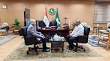 المهندس حازم الأشموني خلال الاحتماع