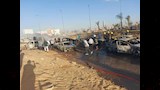 انفجار خط غاز على طريق الواحات