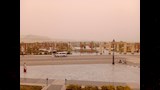العاصفة الترابية في أسوان