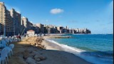 إقبال ضعيف على شواطئ الإسكندرية والمصايف فرصة للاستمتاع بالبحر- صور (4)