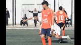 احتفال حسين أحمد حسام بهدفه في الأهلي