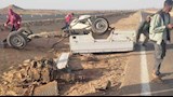 انقلاب سيارة ربع نقل