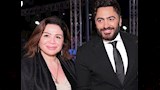 تامر حسني رفقة إلهام شاهين في فعاليات أسبوع الخير