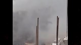 حريق هائل بمقر التعاون الزراعي في بني سويف