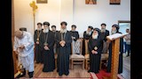البابا تواضروس يصلى العشية بكنيسة الشهيد مار مينا في بوخارست (3)