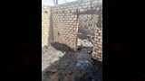 حريق هائل في 5 منازل ببني سويف  (1)