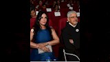 منى زكي والأب بطرس دانيال