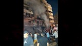 حريق مطعم بمصر الجديدة