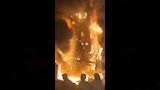 حريق مطعم بمصر الجديدة (2)