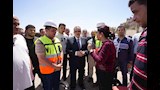 محافظ أسيوط يتفقد مشروع استبدال خط الطرد الرئيسي للصرف الصحي