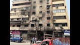 آثار الدمار بمطعم شهير في مصر الجديدة (10)
