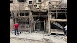آثار الدمار بمطعم شهير في مصر الجديدة (11)
