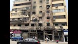 آثار الدمار بمطعم شهير في مصر الجديدة (2)