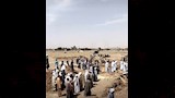 انتشال جثة مسن انهارت عليه بئر فى صحراء المنيا (1)