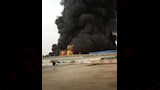 حريق بمخزن خردة في الشرقية