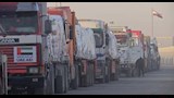 إدخال المساعدات الإنسانية لغزة