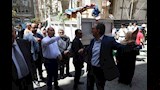 محافظ القاهرة يقود حملة لغلق المقاهي المخالفة بطلعت حرب (18)