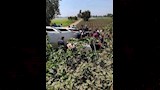 انقلاب سيارة ميكروباص - أرشيفية