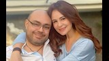 كارول سماحة وزوجها الراحل