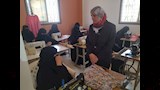 مديرة مديرية العمل تتابع التدريب
