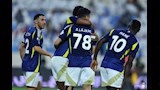 خلال مباراة النصر والأخدود 