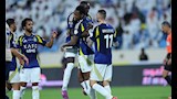 خلال مباراة النصر والأخدود 