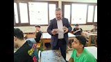 تدريب طلاب الصف الثالث الإعدادي