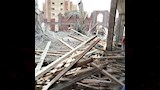 انهيار سقف مسجد (1)