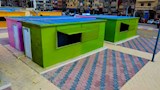 الكرفانات البديلة لنادي المنتزه بالإسماعيلية