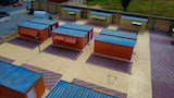 الكرفانات البديلة لنادي المنتزه بالإسماعيلية