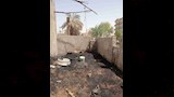 حريق منازل في سوهاج