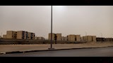 تأثير العاصفة الترابية