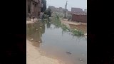 انسداد مواسير بحر ترسا يُغرق عشرات المنازل