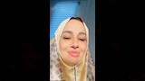 حلا شيحة ترتدي اسدال الصلاة 