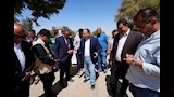 محافظ أسيوط يتفقد منطقة آثار ''مير''