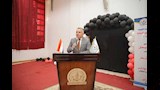 الدكتور حنيجل خلال كلمته 