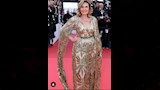 إطلالة يسرا في ثاني أيام مهرجان كان السينمائي (3)